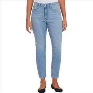 Ella Moss The High-Rise Slim Straight Ankle Jeans 6